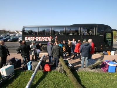 Abfahrt nach Fehmarn vom Mehrzweckplatz Bebra