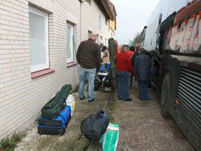 Sonntag. Auf nach Hause.